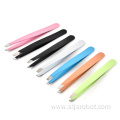 Factory direct sale wholesale stainless steel tweezers beauty tool eyebrow tweezers eyebrow clip